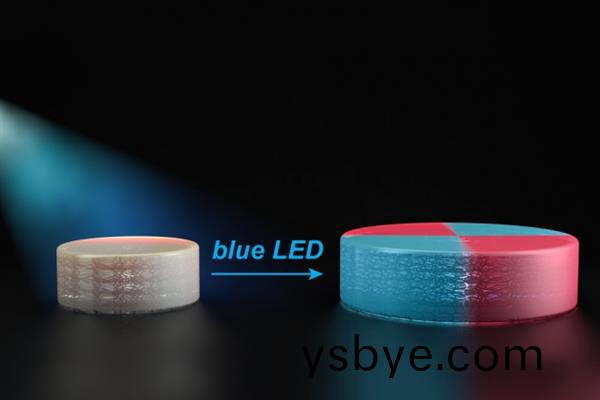 化(hua)學傢們用LED光改變3D打印對象結構