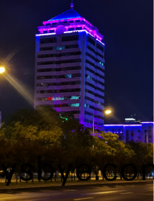 威海衞生大廈亱(ye)景亮(liang)化